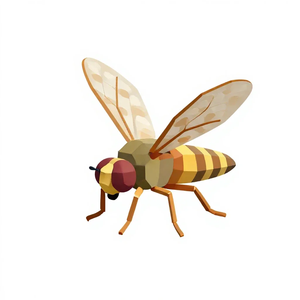 Horsefly isolated on a white background