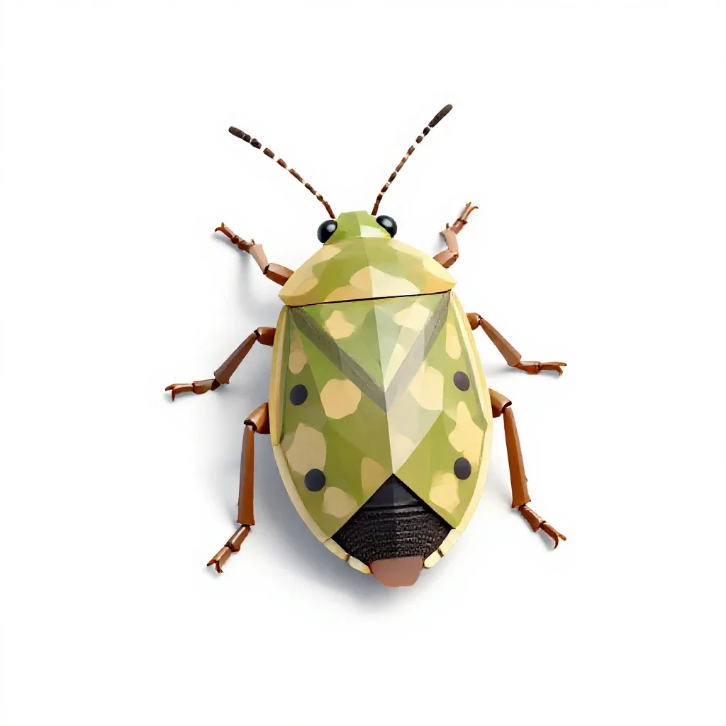 Meadow spittlebug isolated on a white background