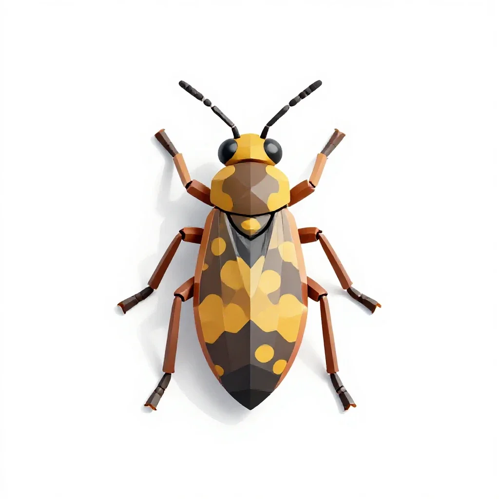 Sawfly isolated on a white background