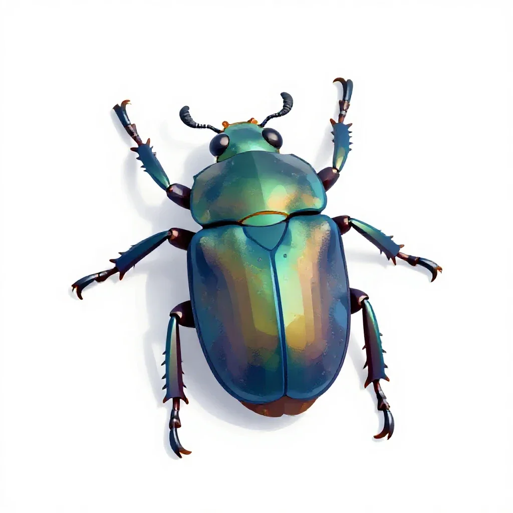 Searcher isolated on a white background