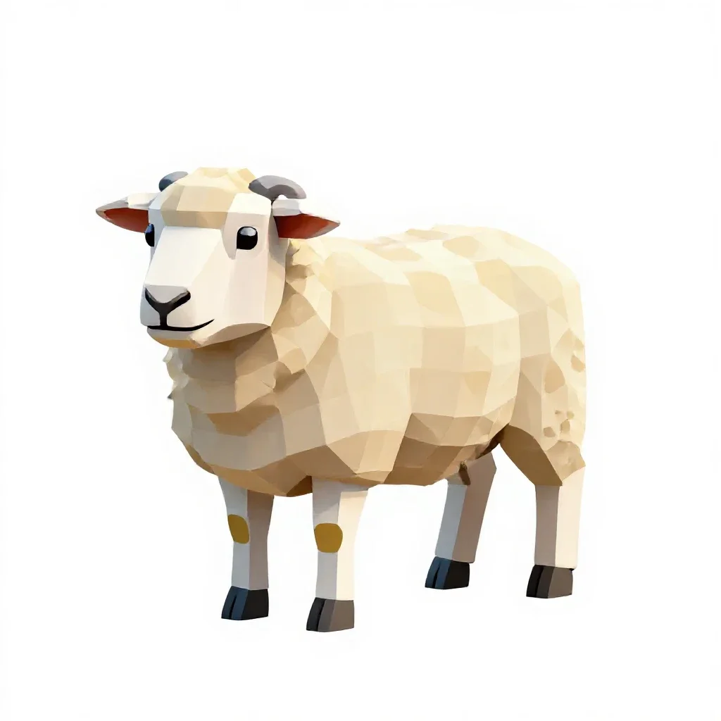Sheep ked isolated on a white background