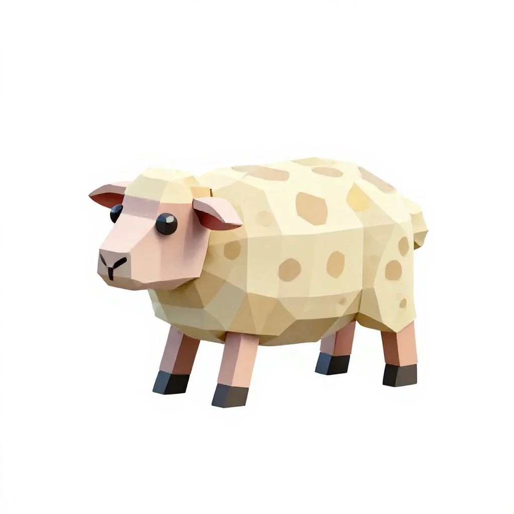 Sheep-tick isolated on a white background