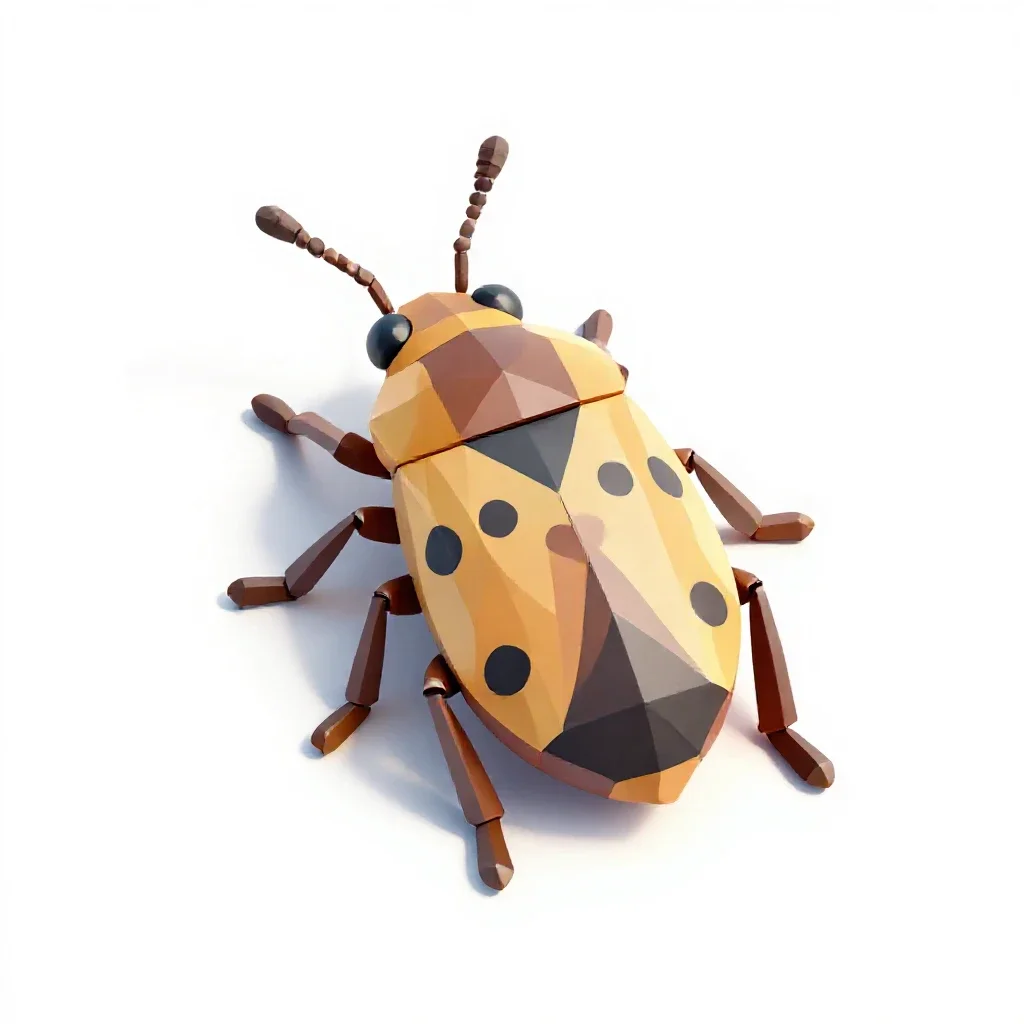 Spittle insect isolated on a white background
