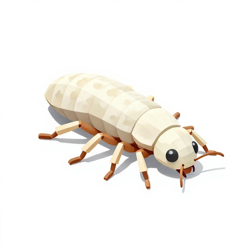 Termite isolated on a white background