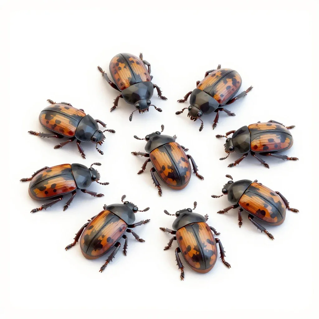 Weevil isolated on a white background