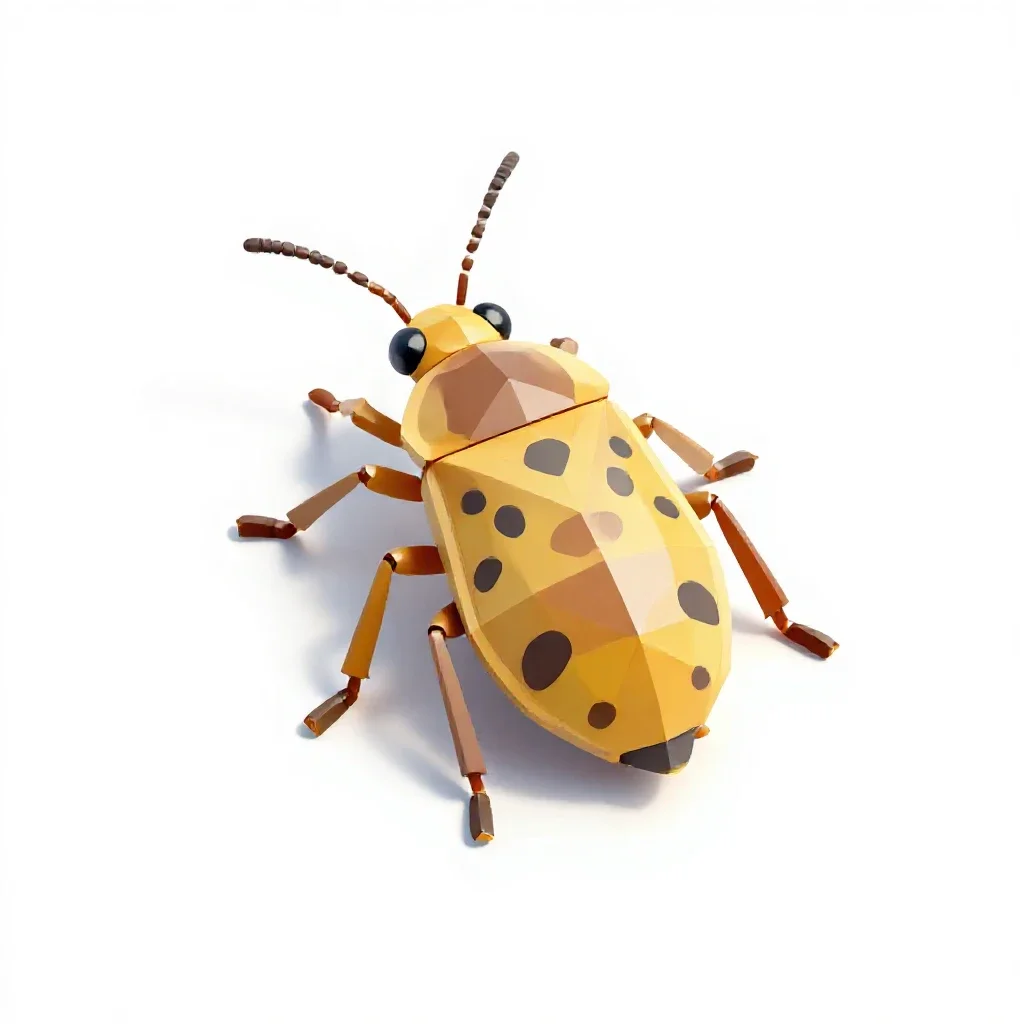 Aphid isolated on a white background