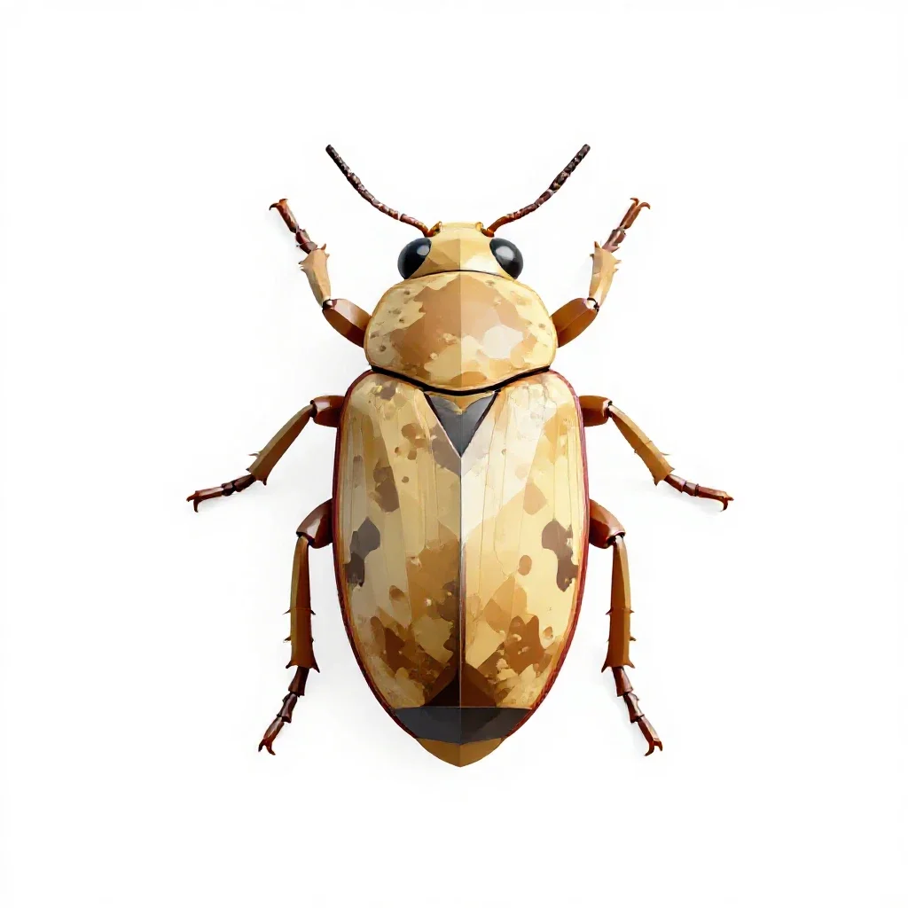 Armored scale isolated on a white background