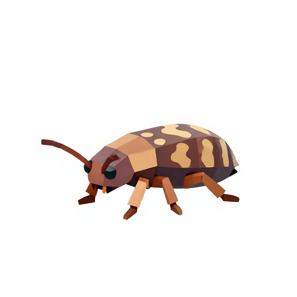 Earwig isolated on a white background