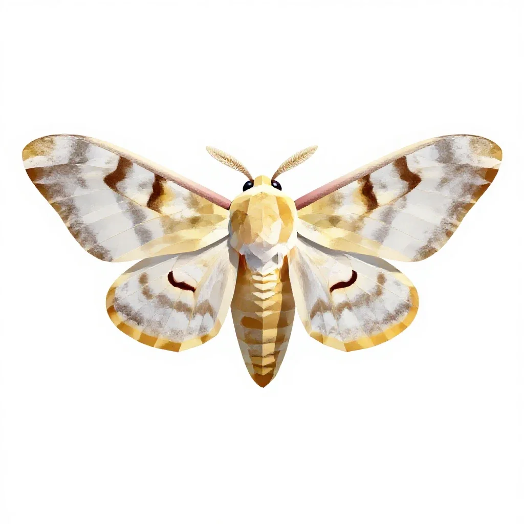 Emperor isolated on a white background