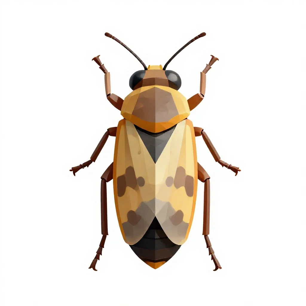 Imago isolated on a white background