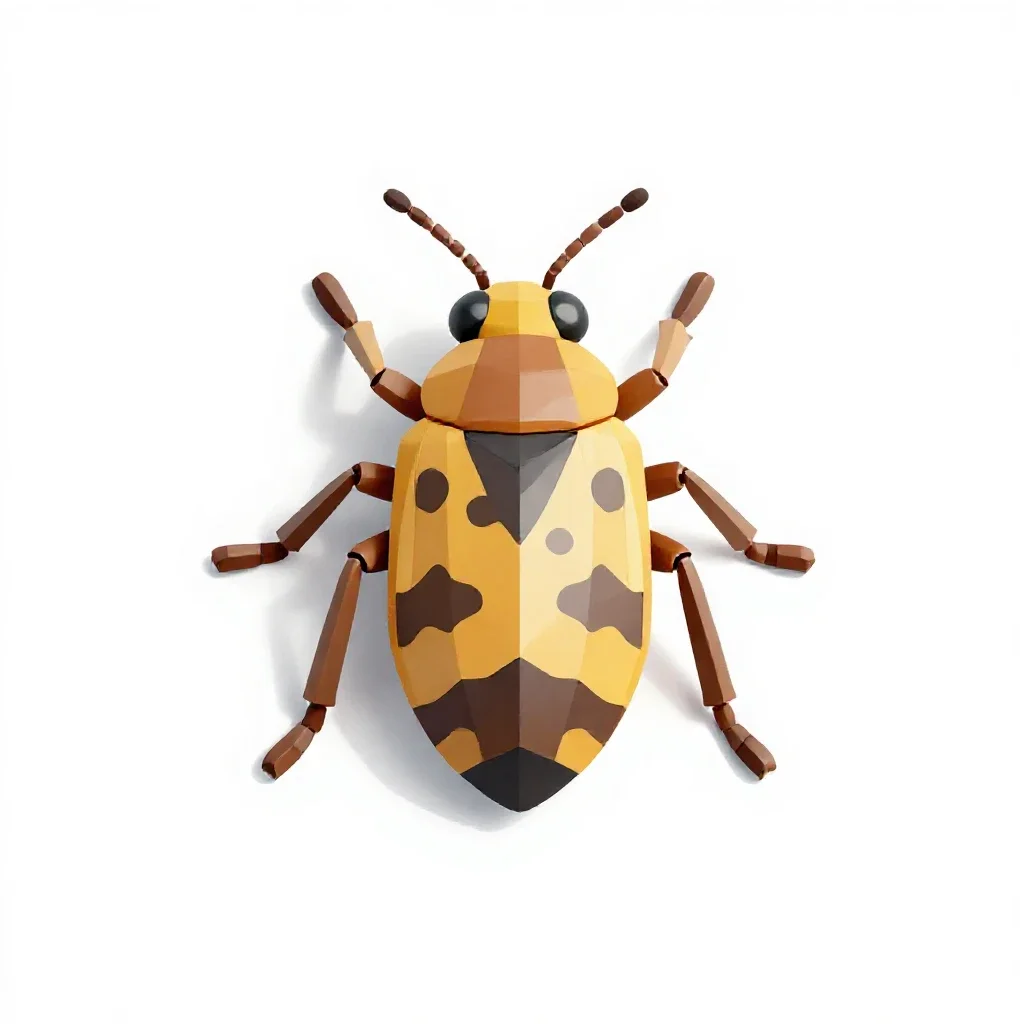 Insect isolated on a white background