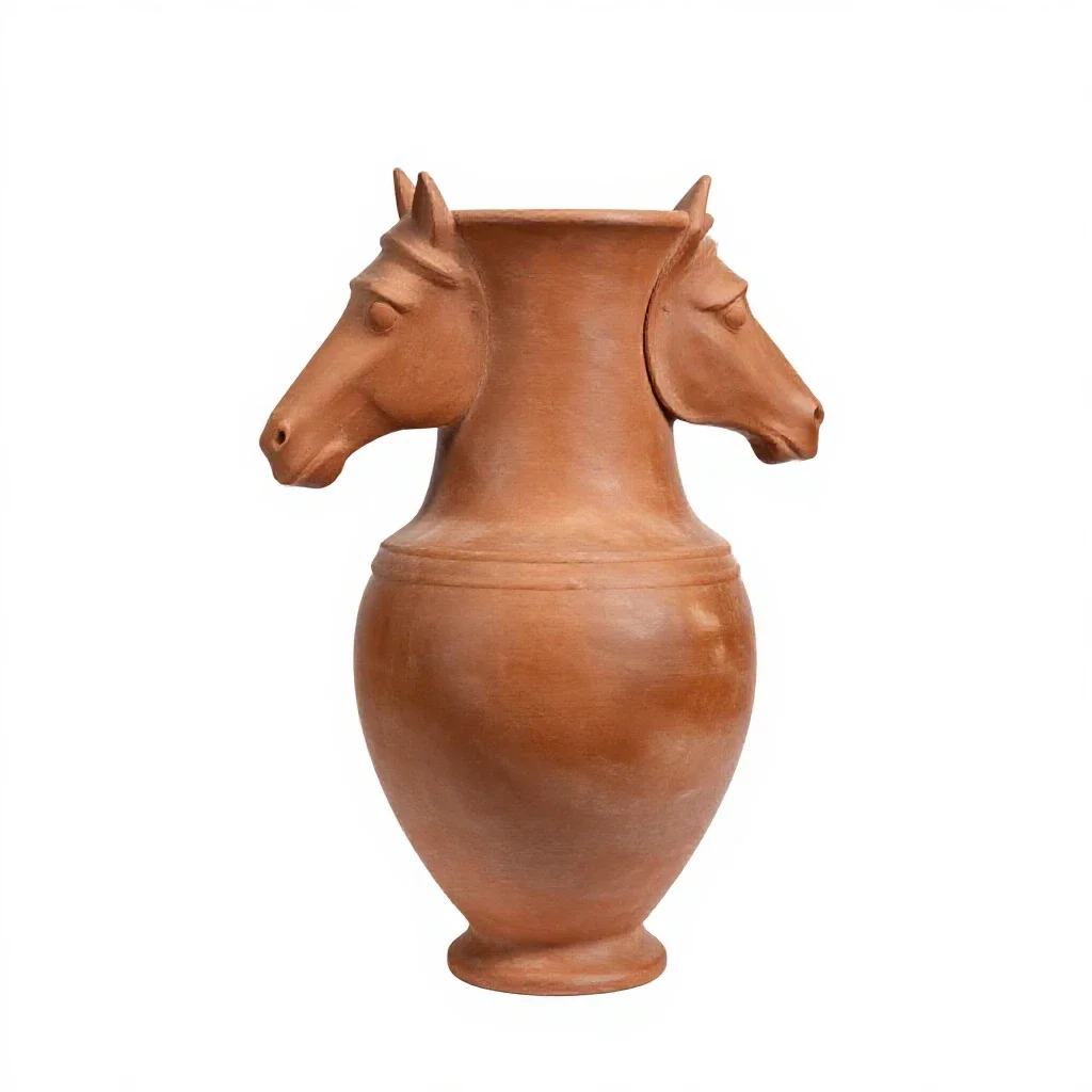 Chanfron isolated on a white background