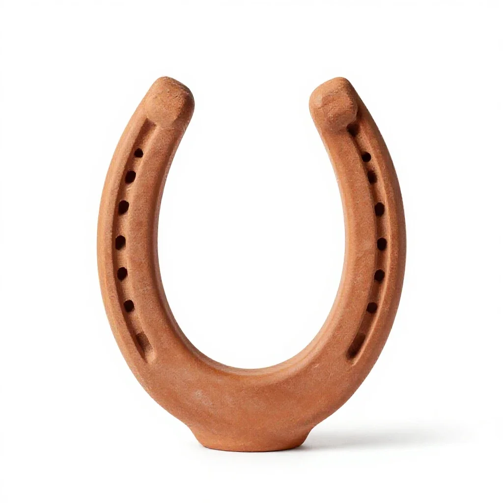 Horseshoe isolated on a white background