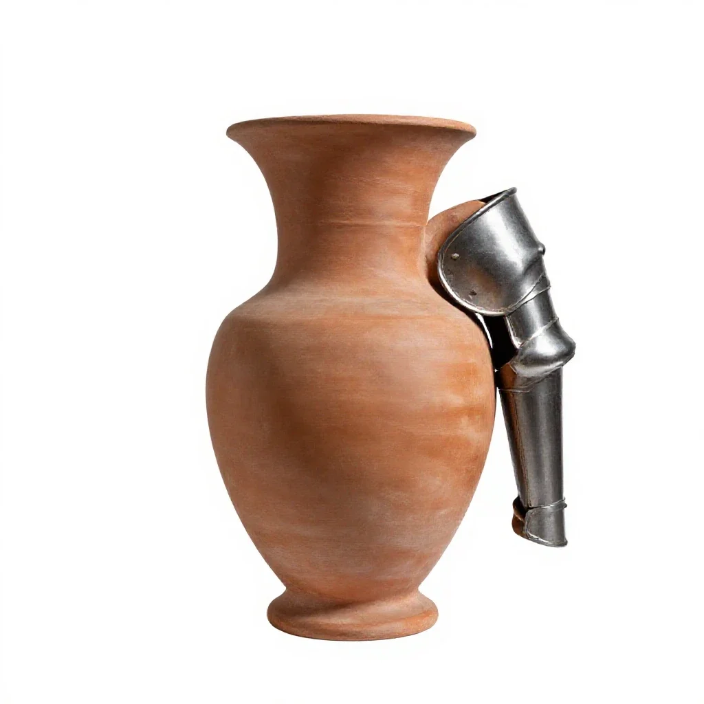 Vambrace isolated on a white background