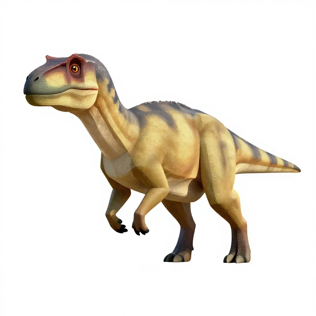 Ceratosaur isolated on a white background