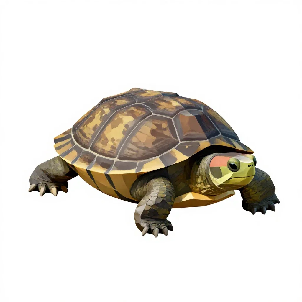 Cooter isolated on a white background