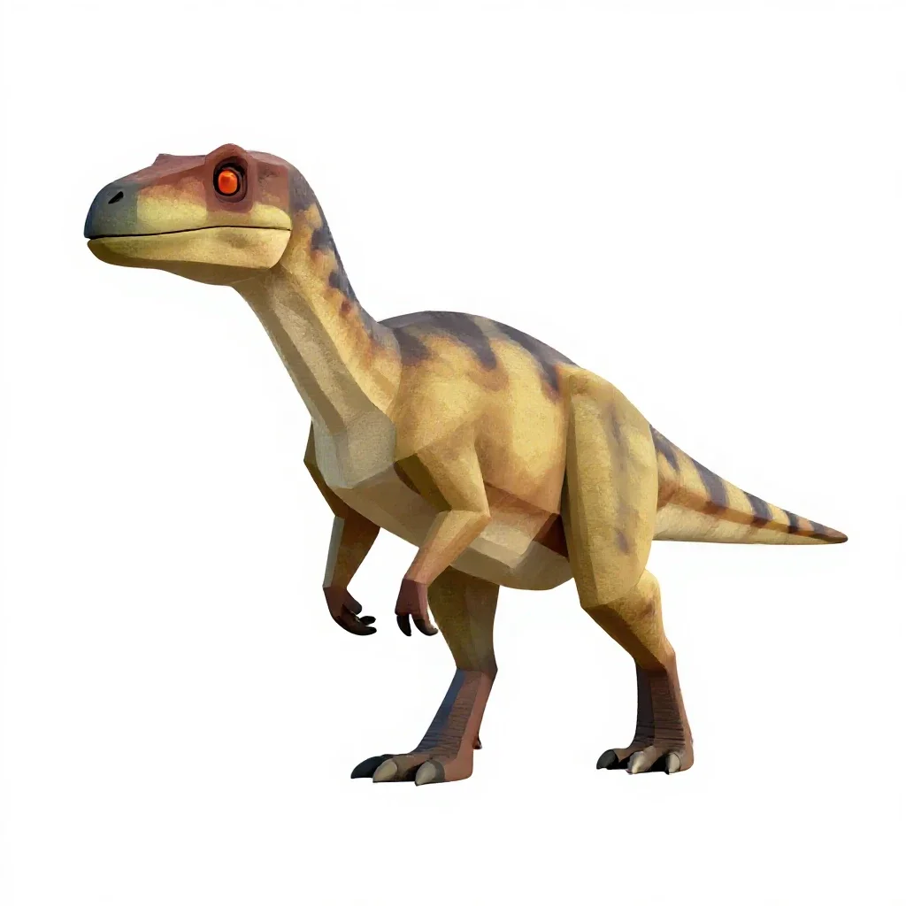 Pterodactyl isolated on a white background