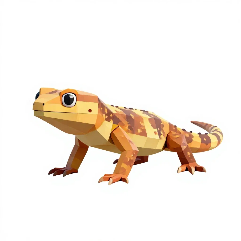 Racerunner isolated on a white background