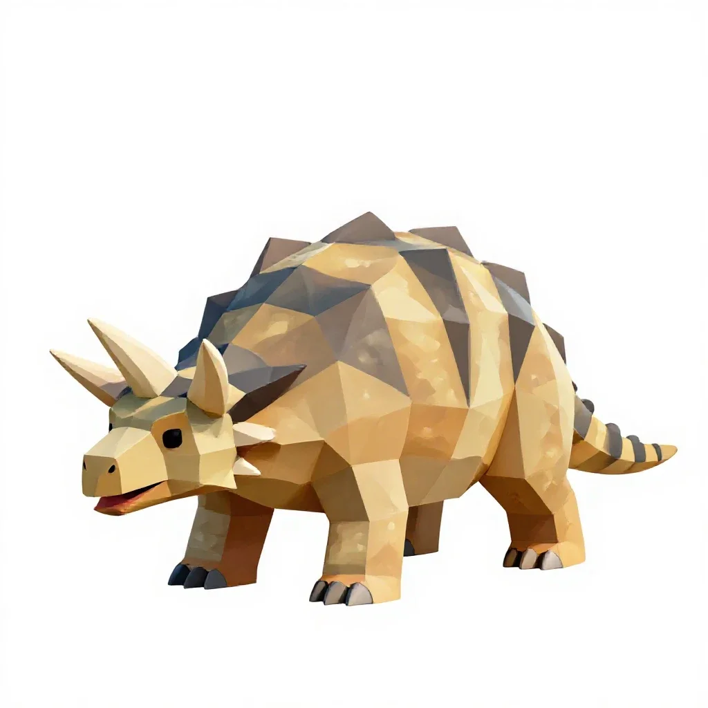 Stegosaur isolated on a white background