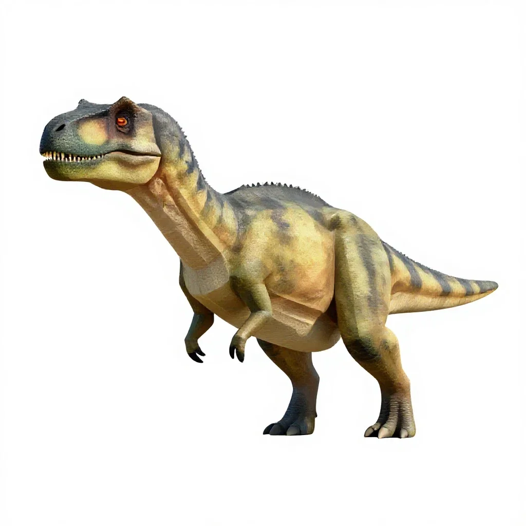 Thecodont isolated on a white background
