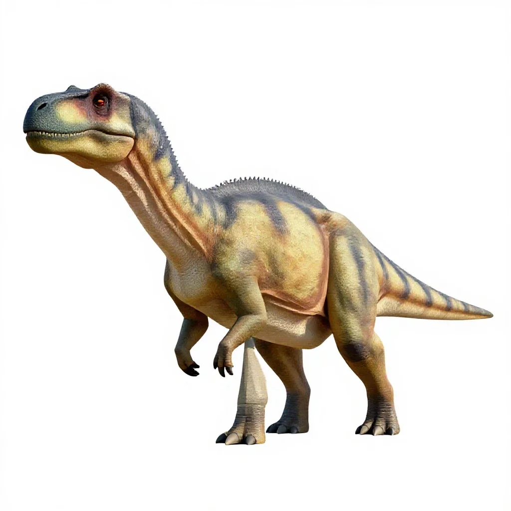 Argentinosaur isolated on a white background
