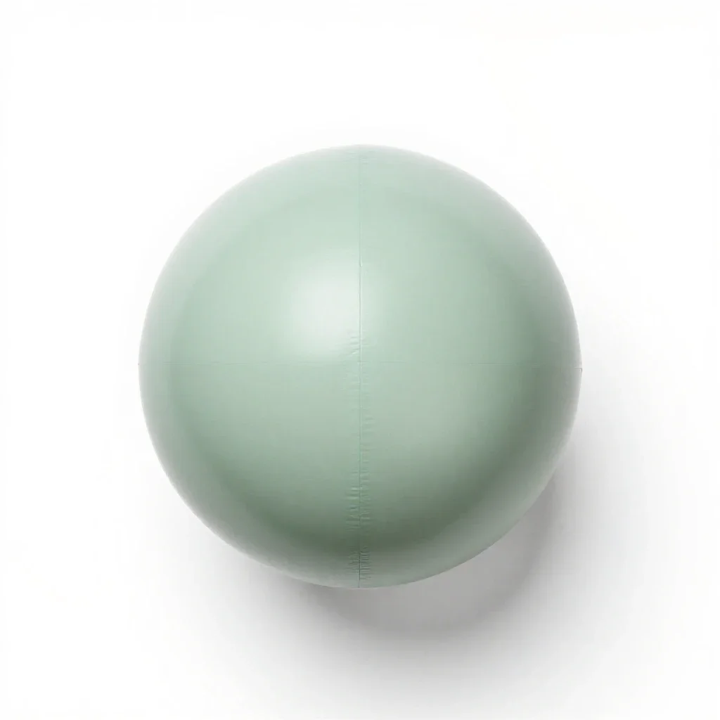 Beach ball isolated on a white background