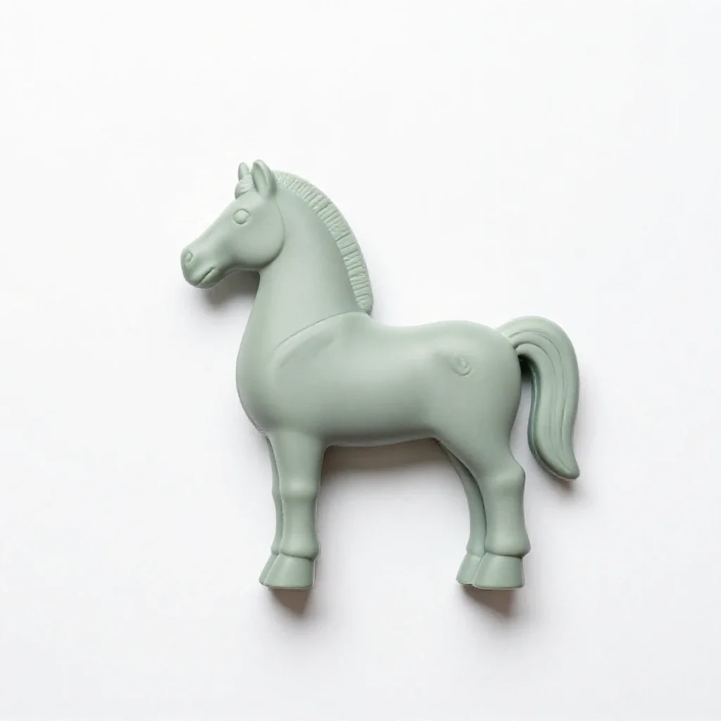 Cockhorse isolated on a white background