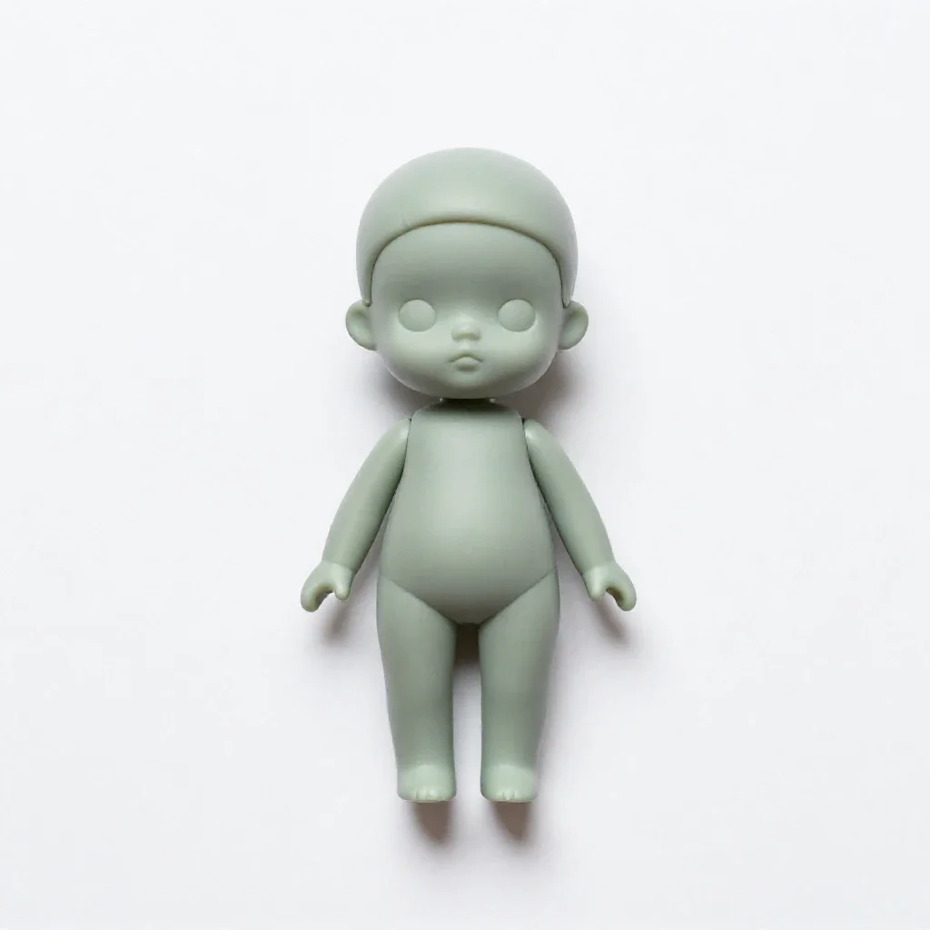 Doll isolated on a white background