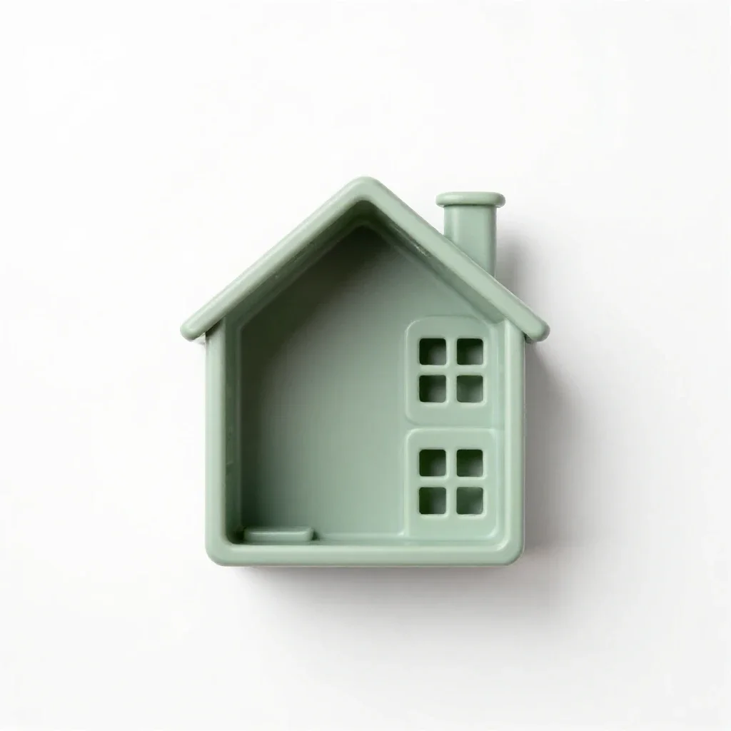 Playhouse isolated on a white background
