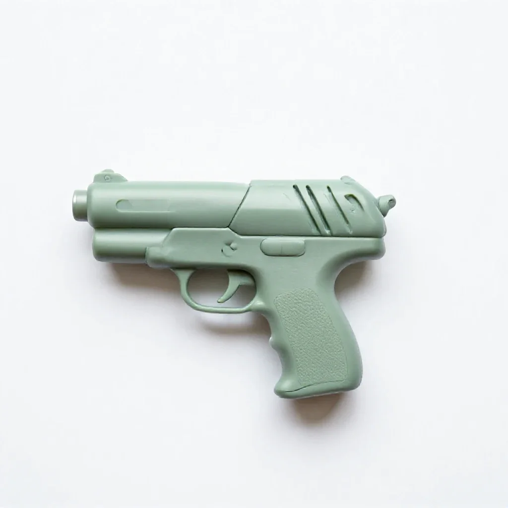 Popgun isolated on a white background