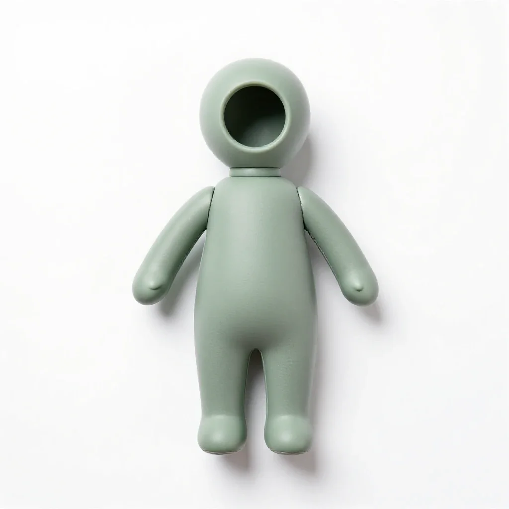 Puppet isolated on a white background
