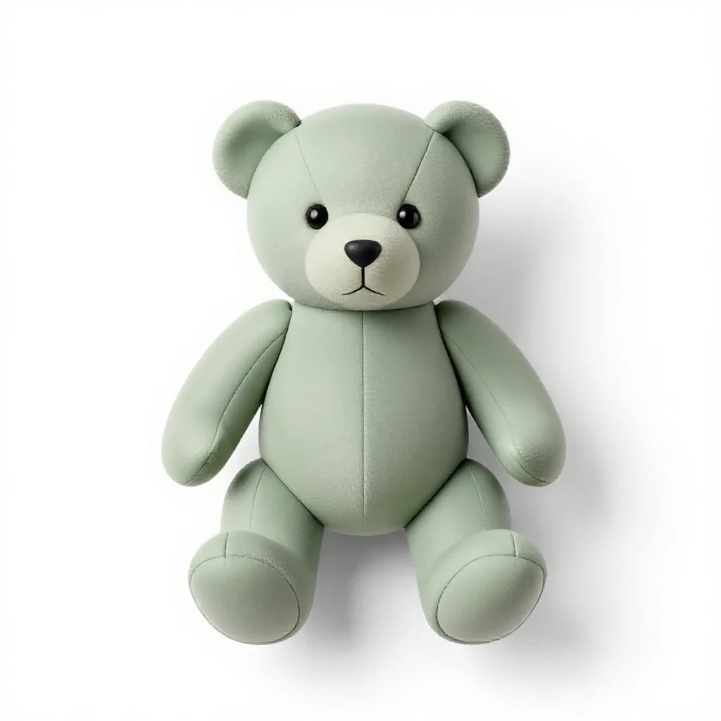 Teddy isolated on a white background