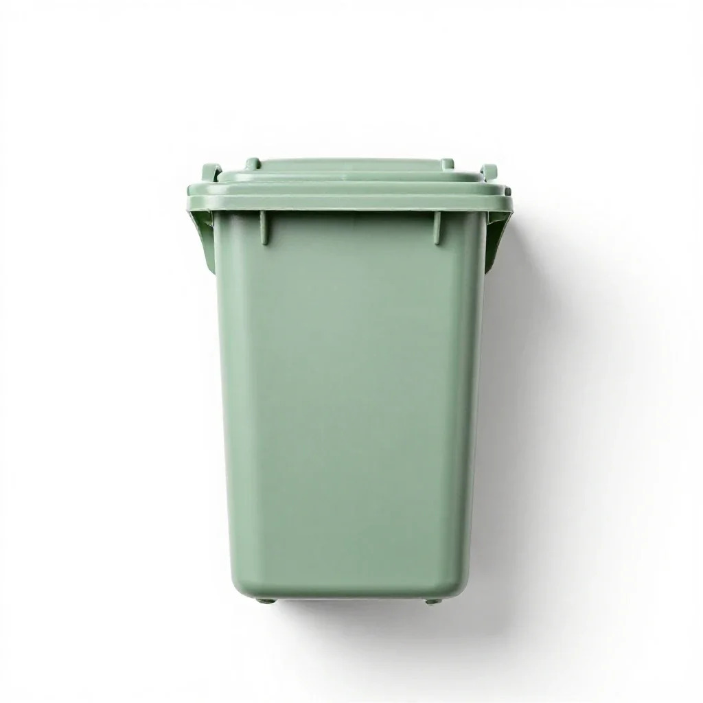 Garbage isolated on a white background