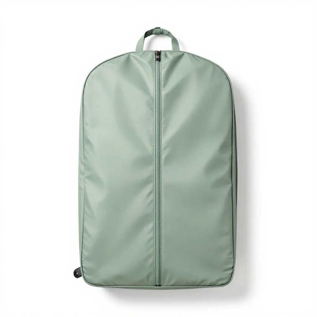 Garment bag isolated on a white background