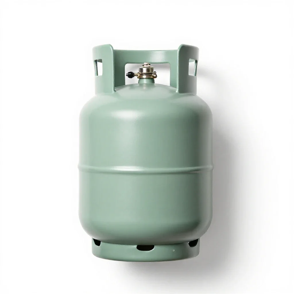 Gas holder isolated on a white background