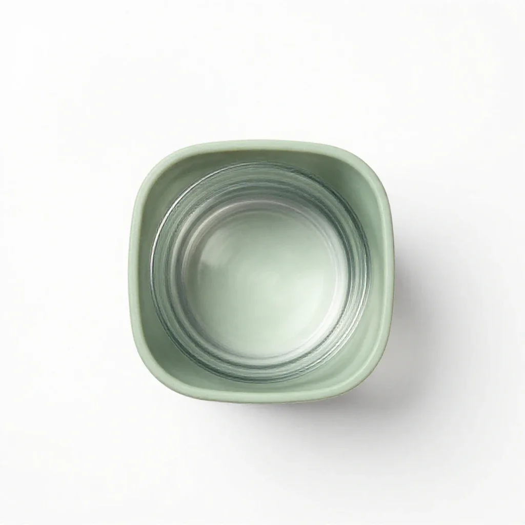 Glass isolated on a white background