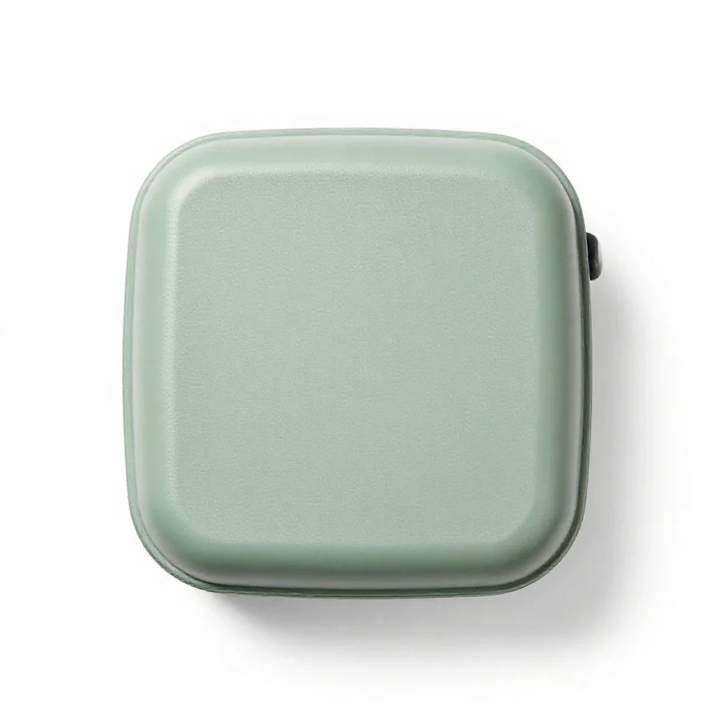 Hatbox isolated on a white background