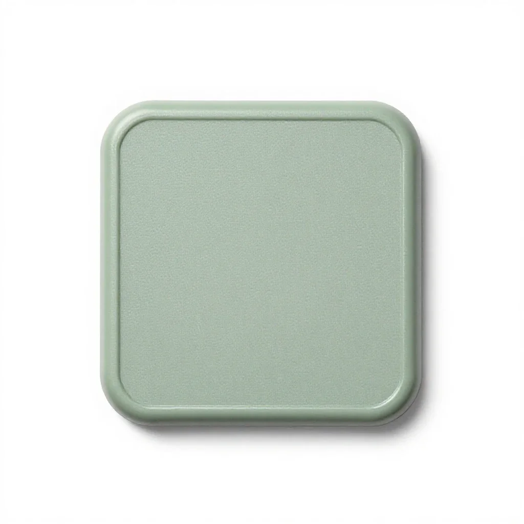 Home plate isolated on a white background