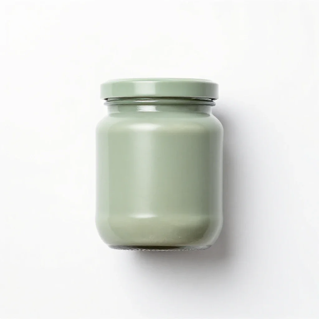 Jampot isolated on a white background