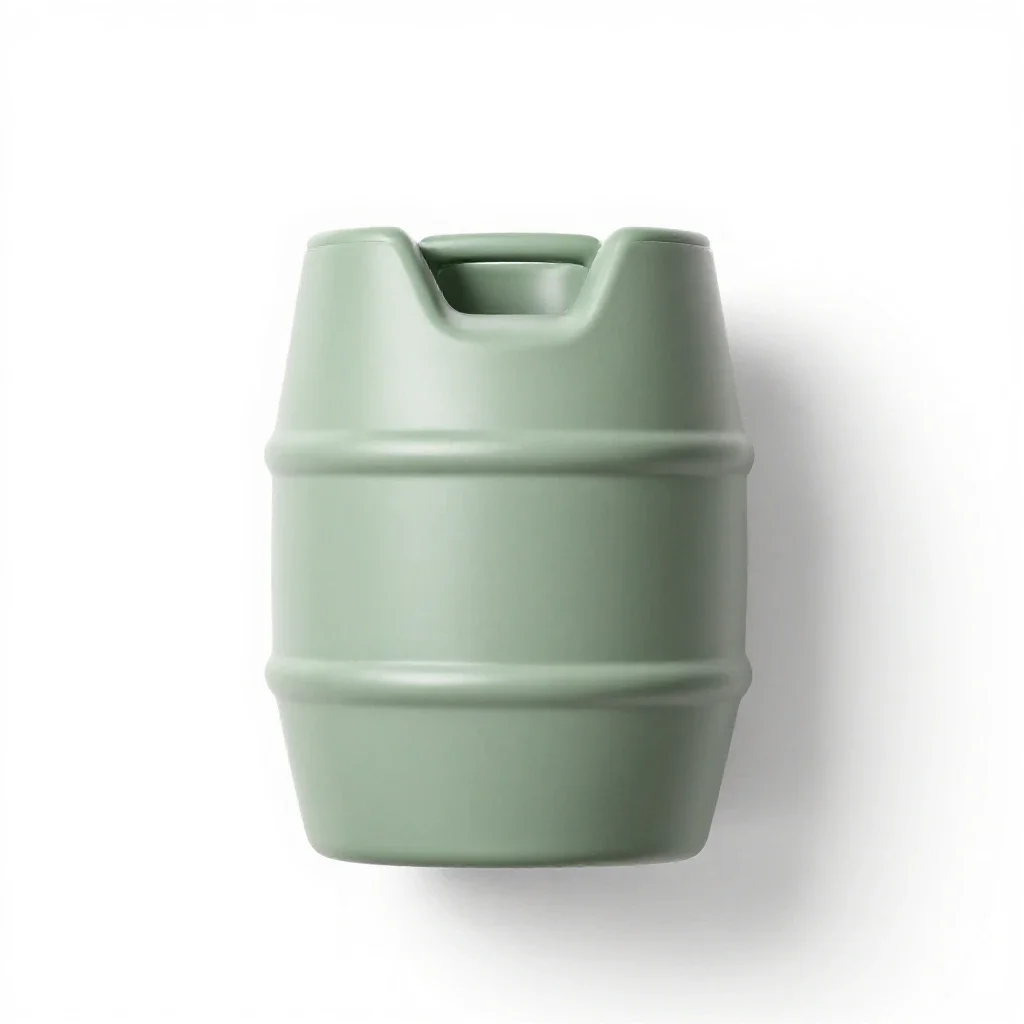 Keg isolated on a white background