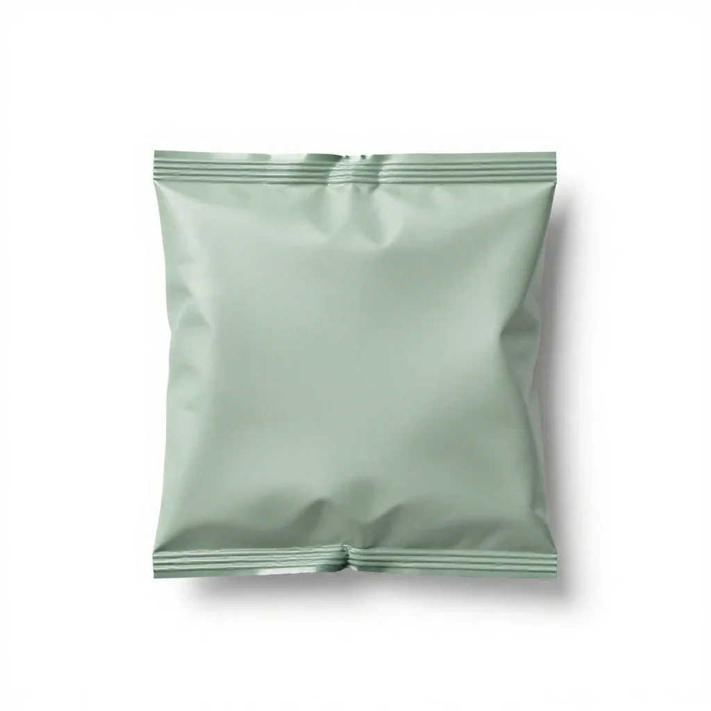 Packet isolated on a white background