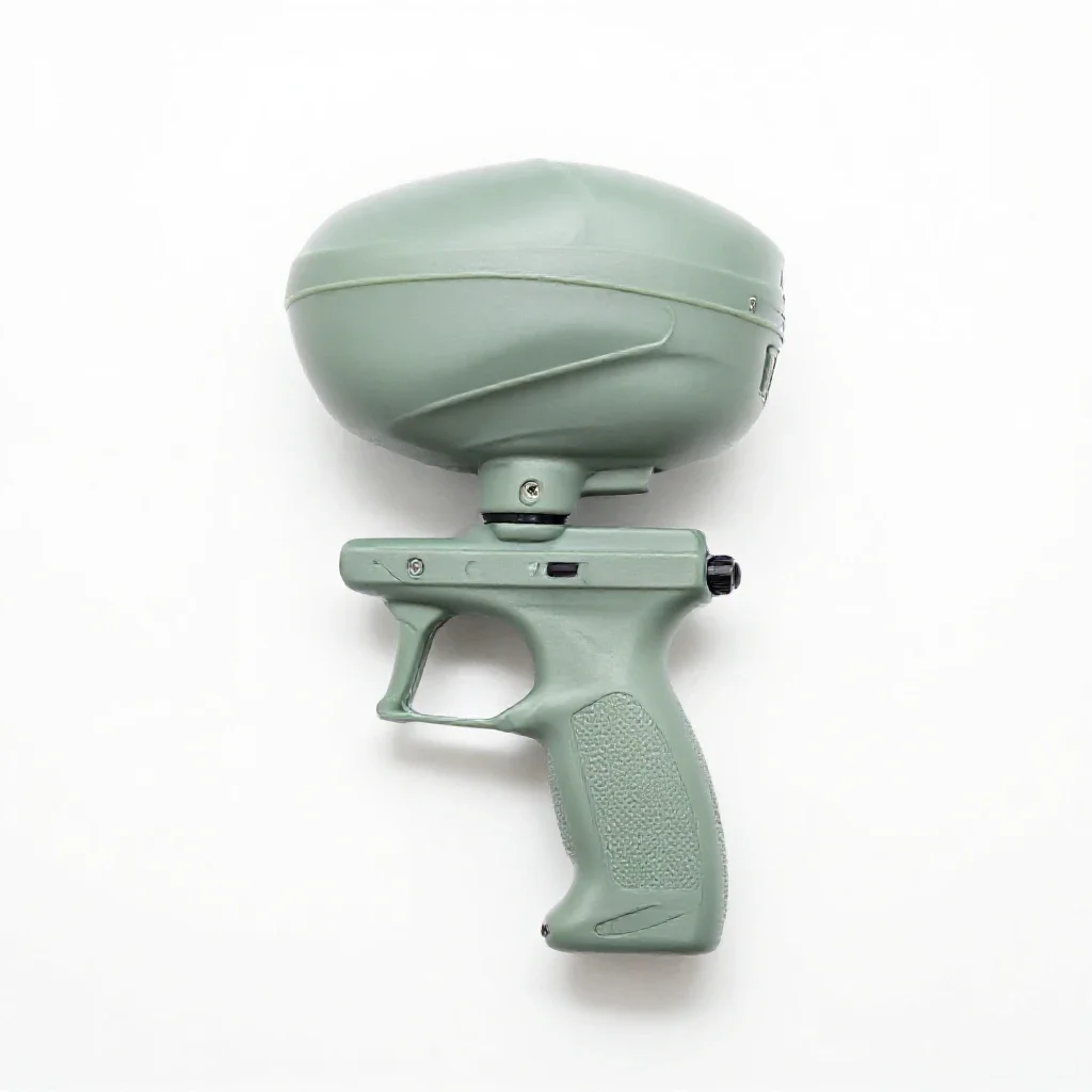 Paintball isolated on a white background
