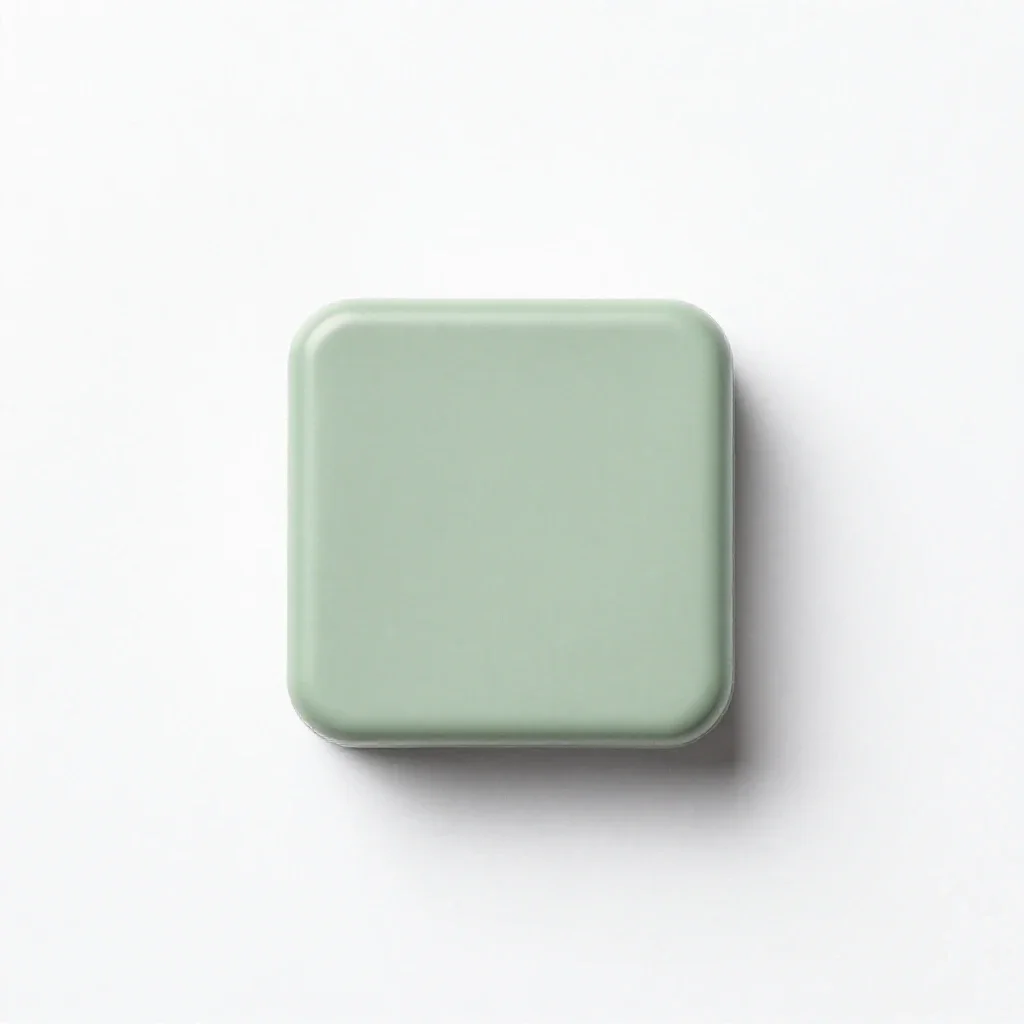 Phial isolated on a white background
