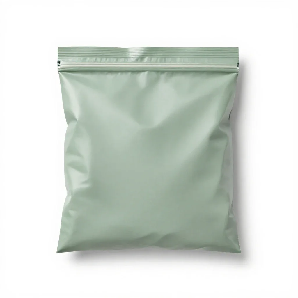 Plastic bag isolated on a white background