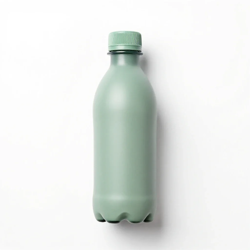 Pop bottle isolated on a white background