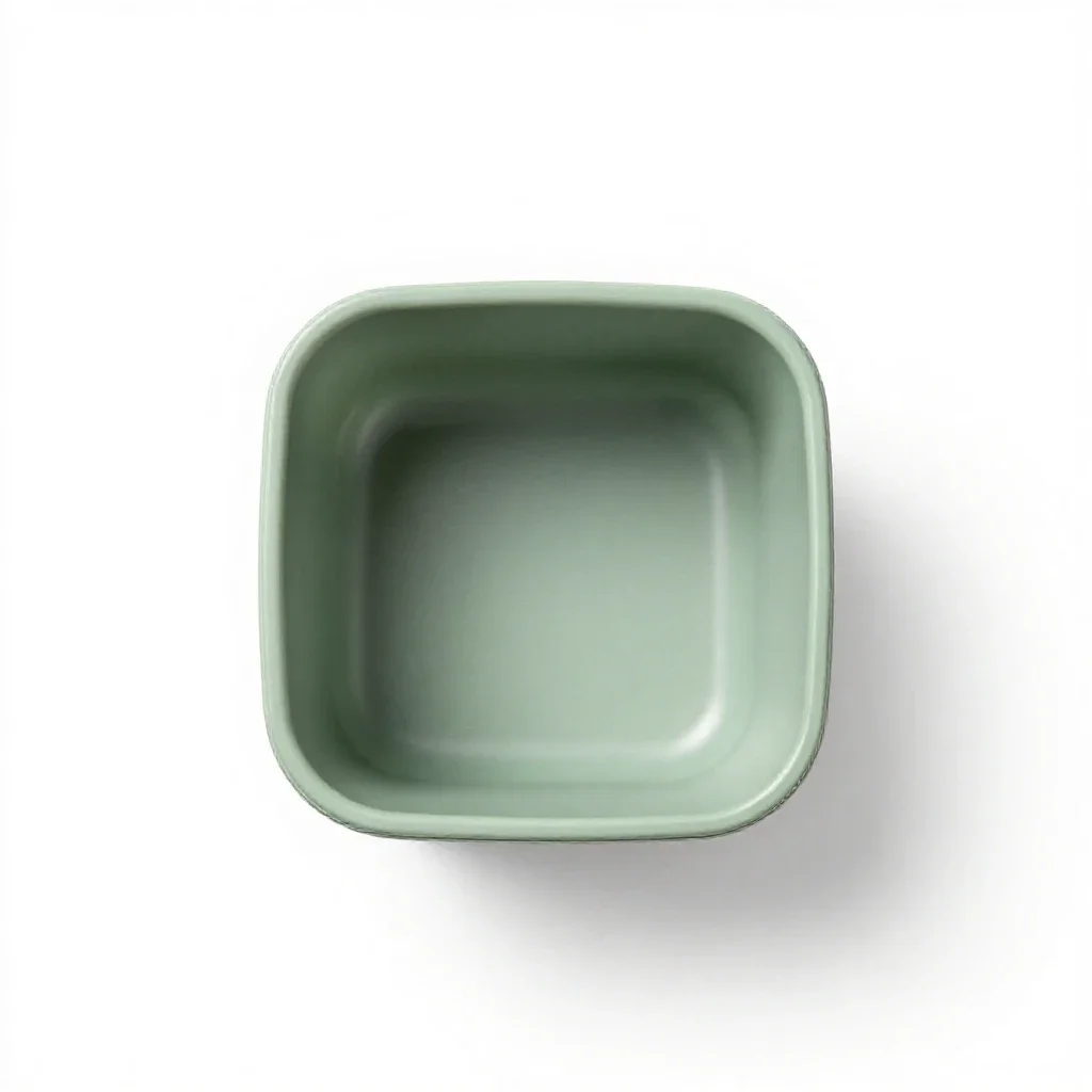 Receptacle isolated on a white background