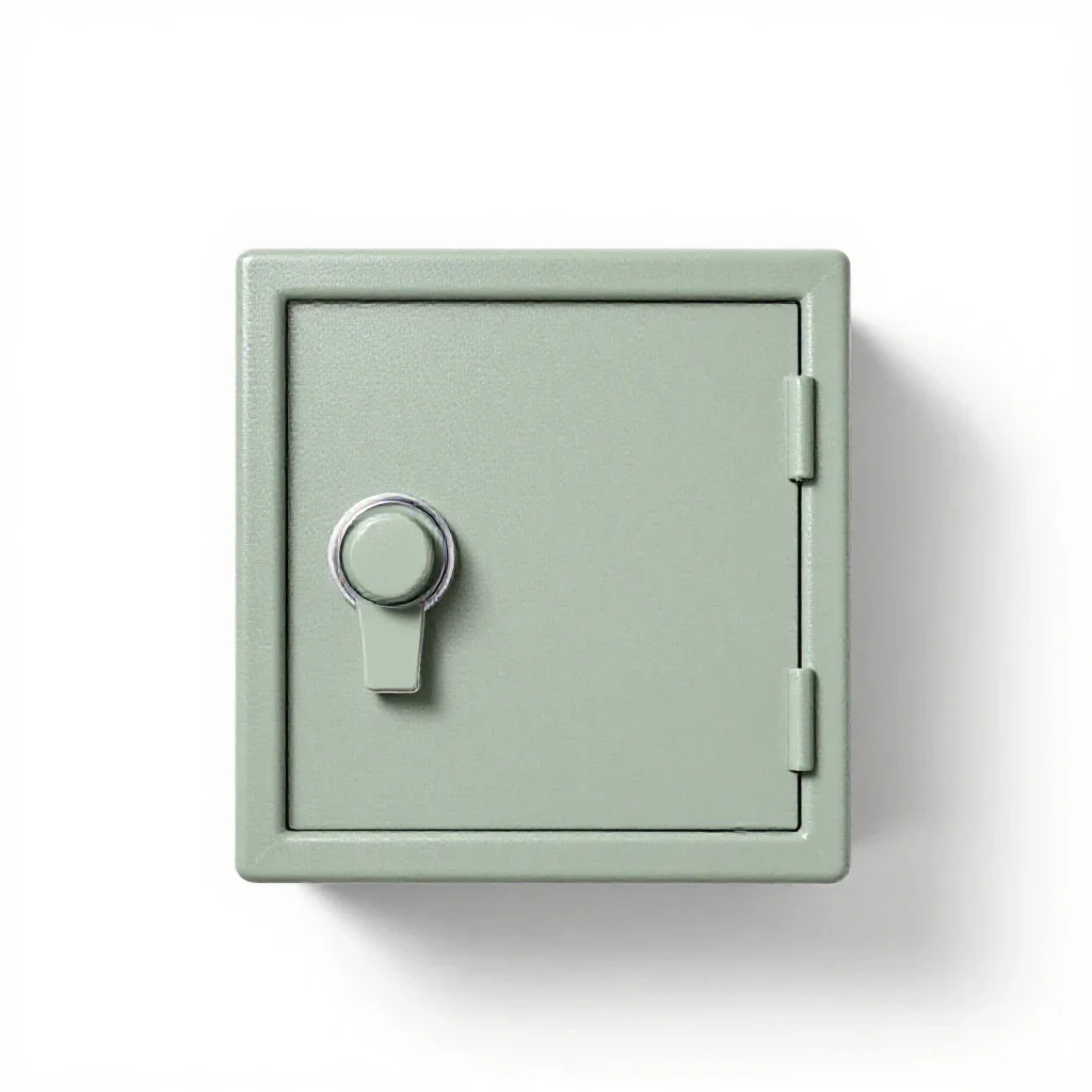 Safe isolated on a white background