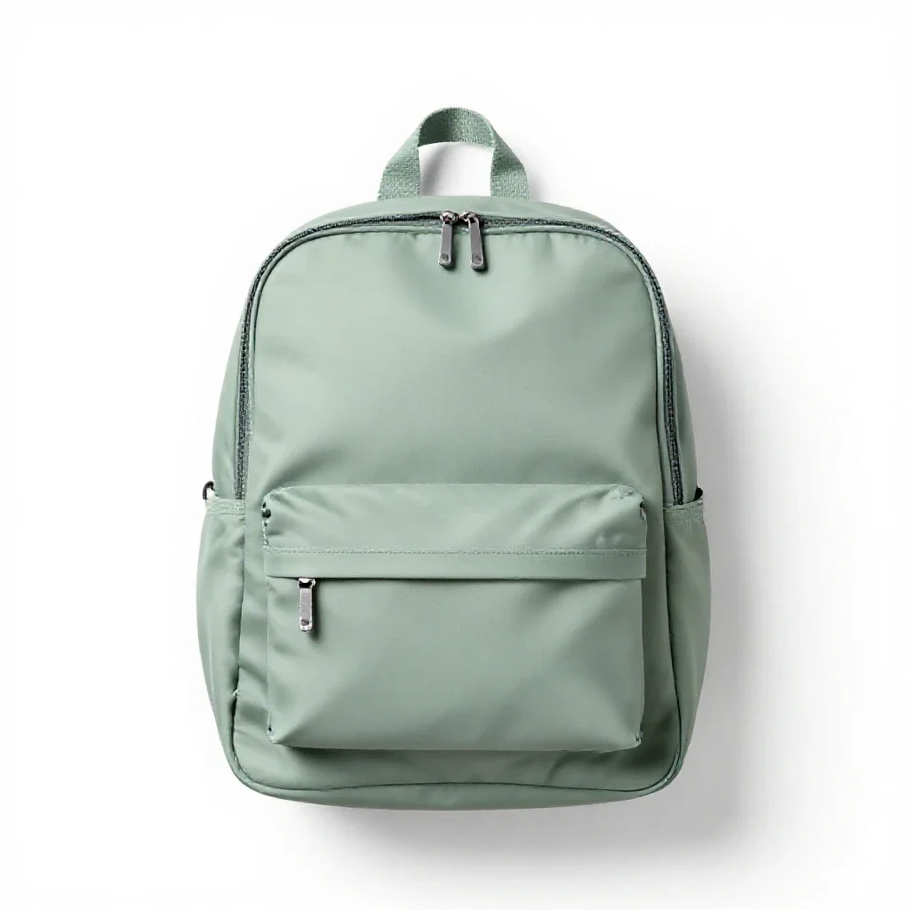 Schoolbag isolated on a white background