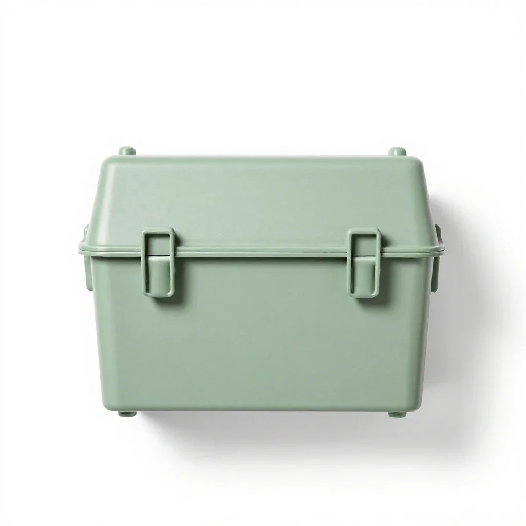 Sea chest isolated on a white background