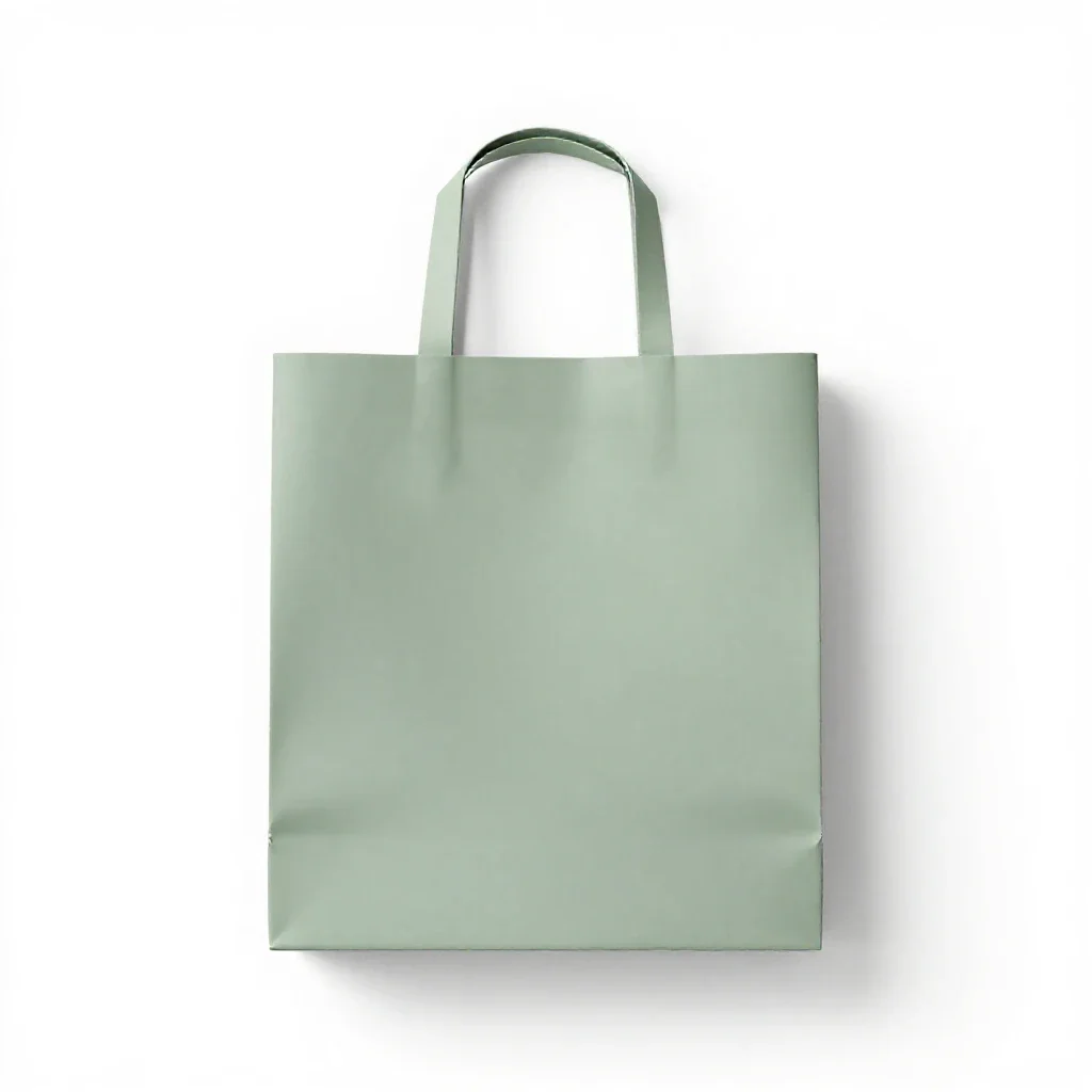 Shopping bag isolated on a white background